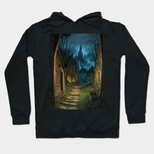 DND Scene - Gothic Horror Village Hoodie